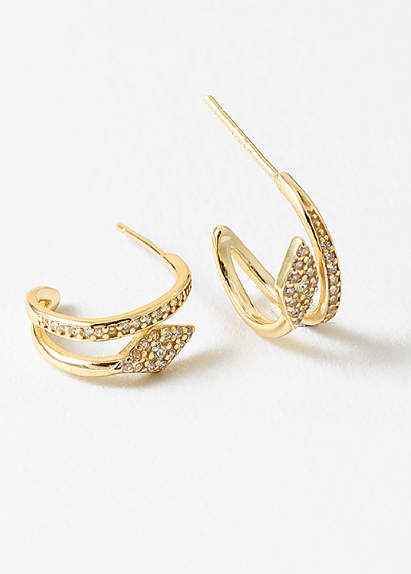Snake Eyes-Gold Dipped