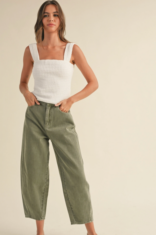 Tatum Barrel Pants