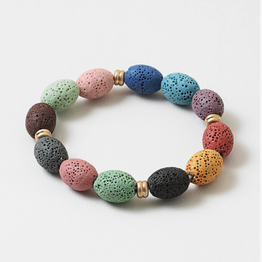 Lava Stone Bracelets - Assorted