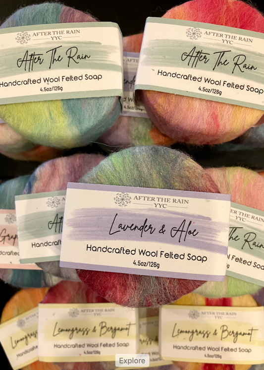 Felted Cleansing Bar - Assorted