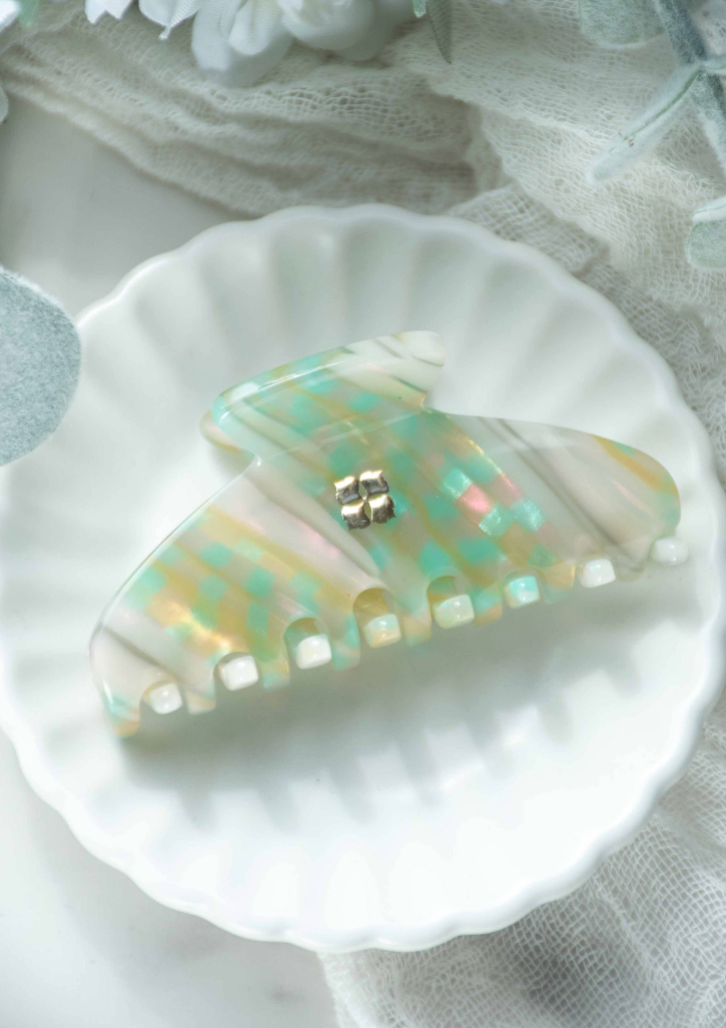Mini Acetate Hair Claw - Assorted