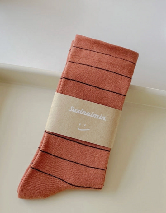 Dock Stripe Loafer Socks