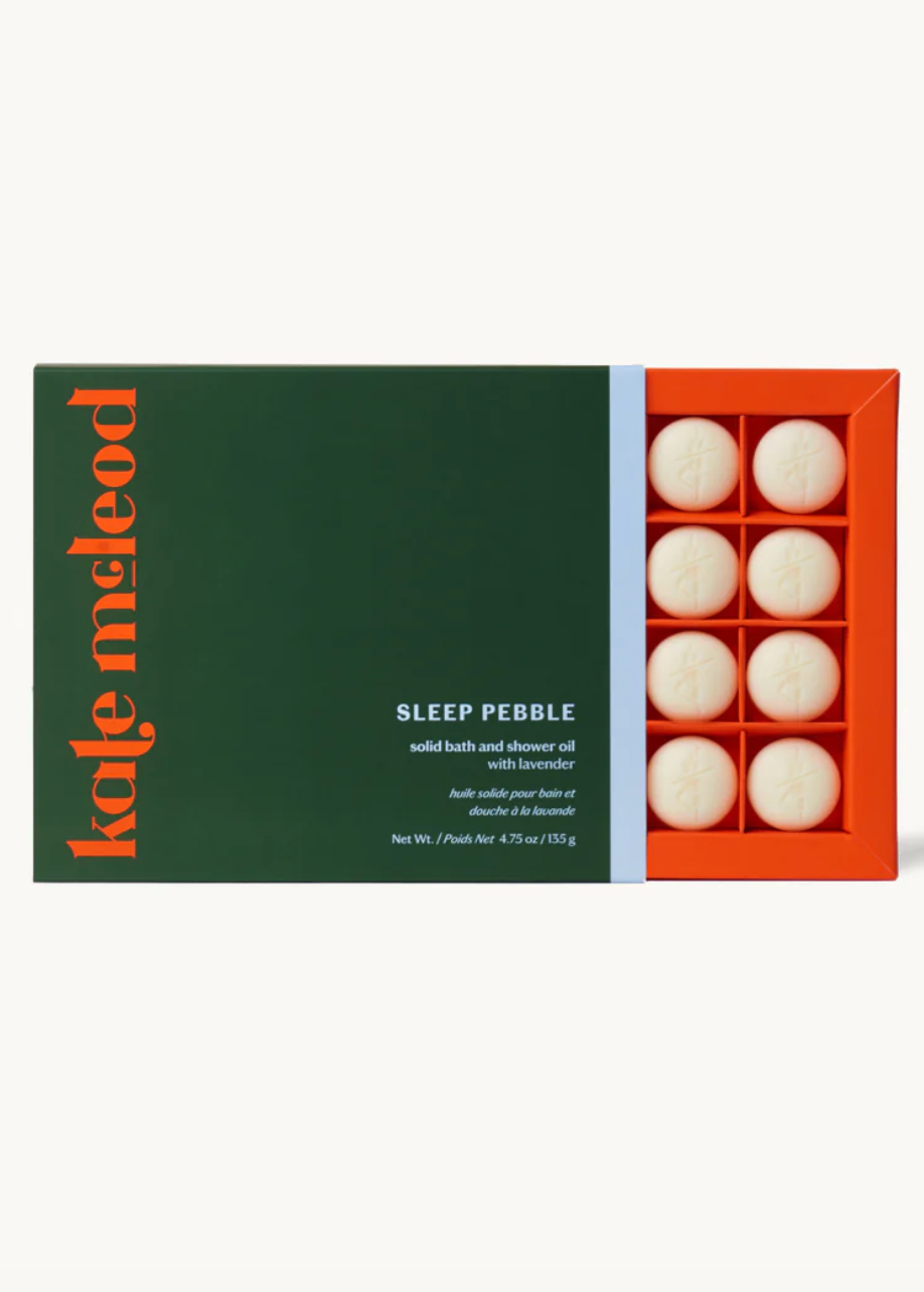 Sleep Pebble | Deep Moisturizing Solid Bath & Shower Oil: Tray of 20