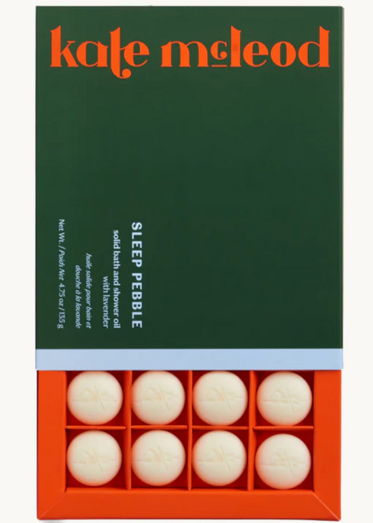 Sleep Pebble | Deep Moisturizing Solid Bath & Shower Oil: Tray of 20