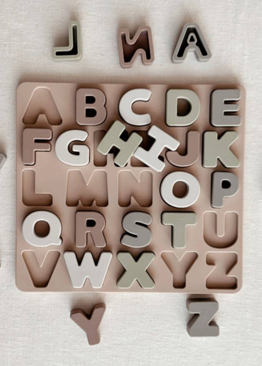 Soft Silicone ABC Puzzle for Toddlers