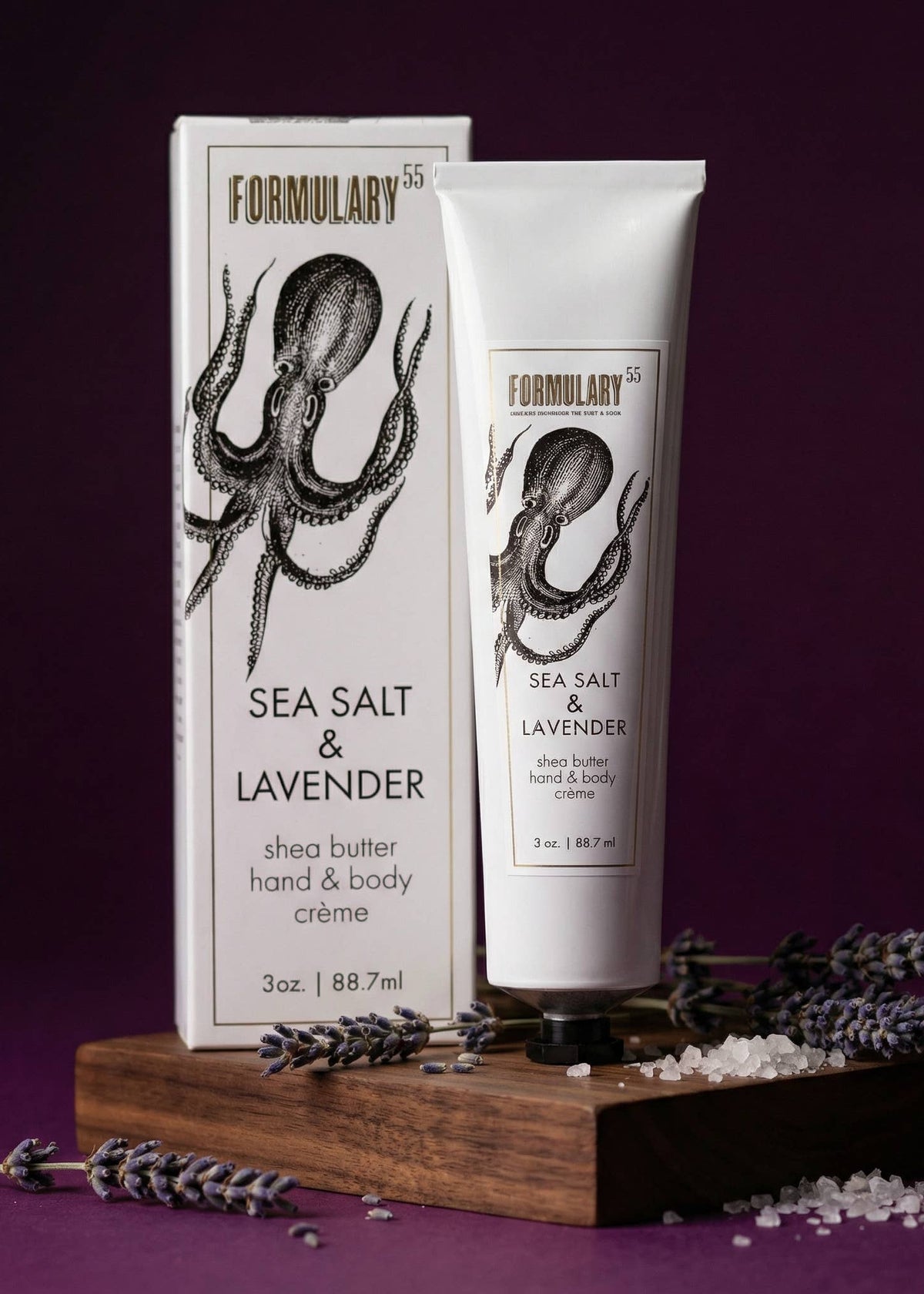 Sea Salt & Lavender - Shea Butter Hand & Body Creme Tube