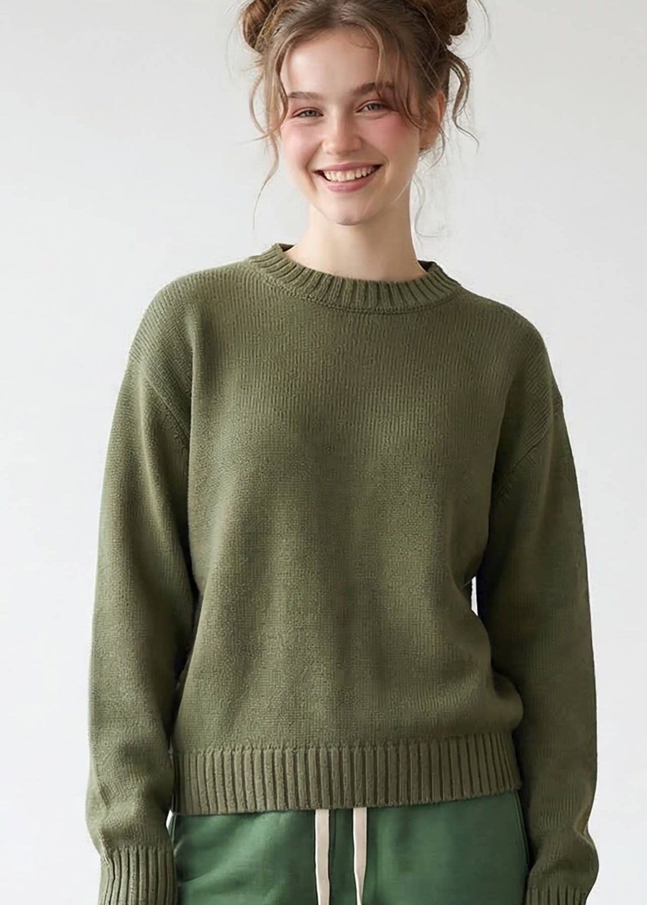 Jenny Sweater-Olive