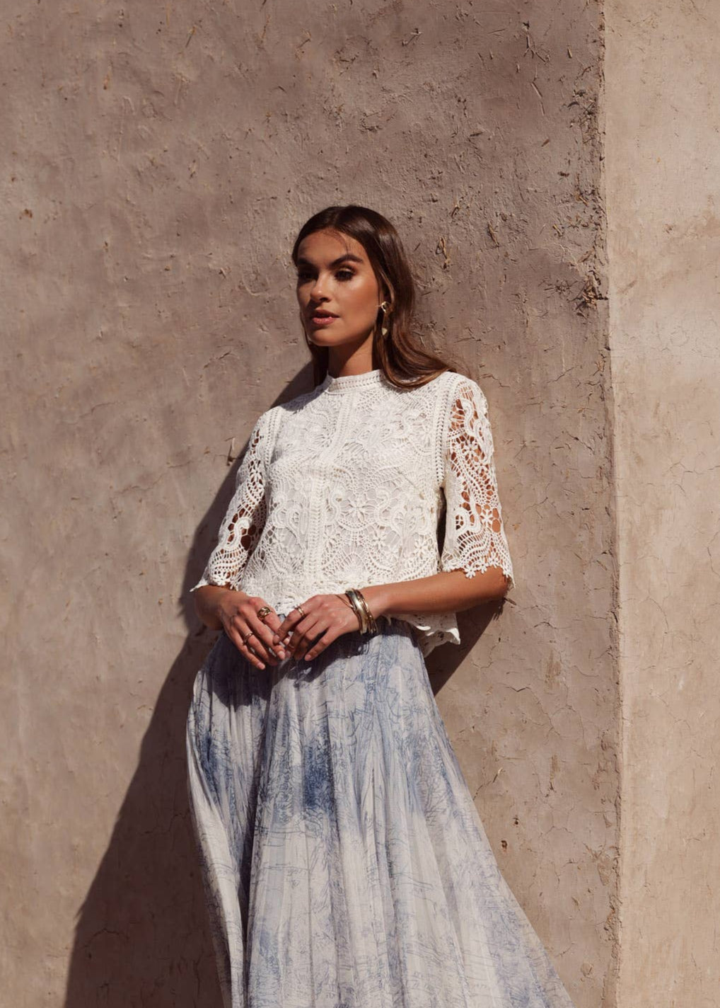 Eléanore Lace Top