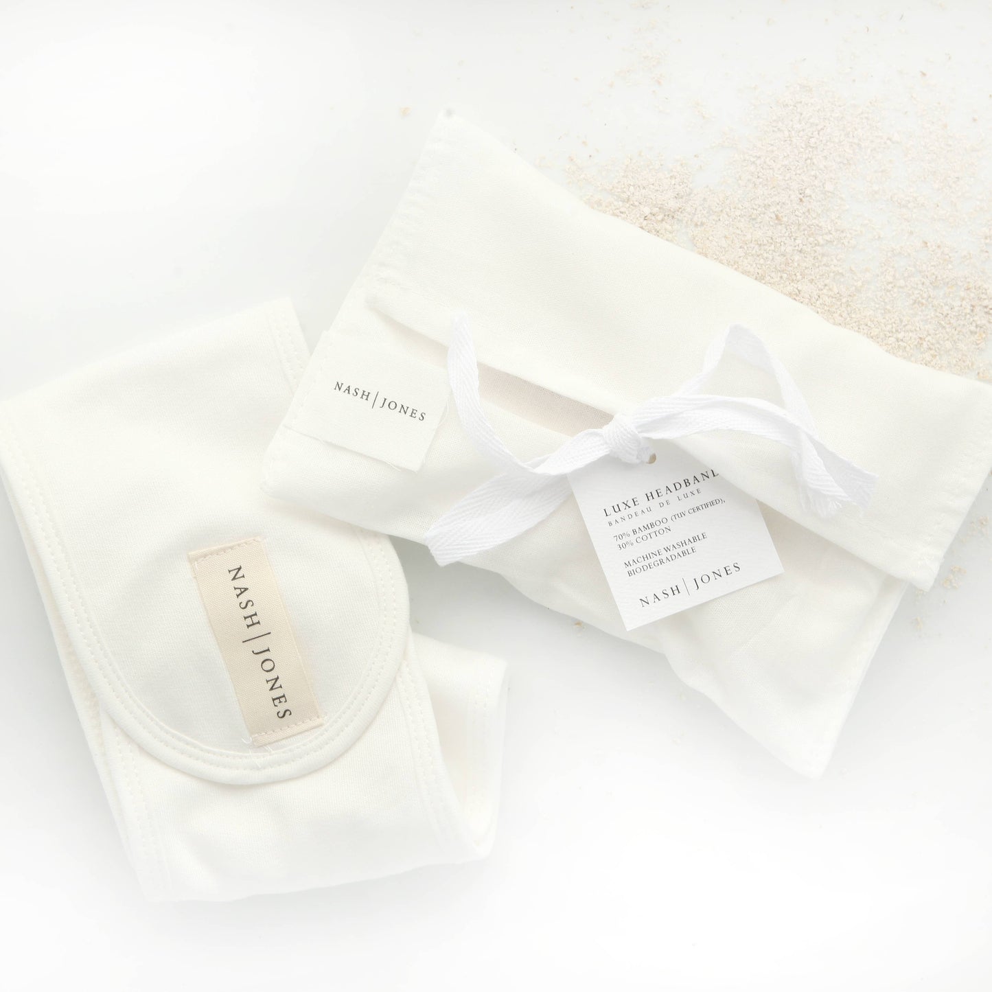 Bamboo Luxe Spa Headband: Luxe Headband in a triple thick paper box