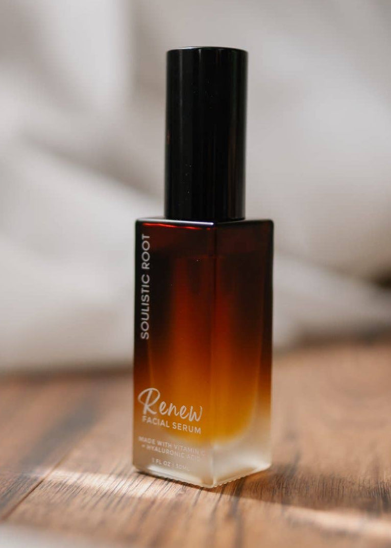 Renew Hydrating Facial Serum – Hyaluronic Acid + Vitamin C