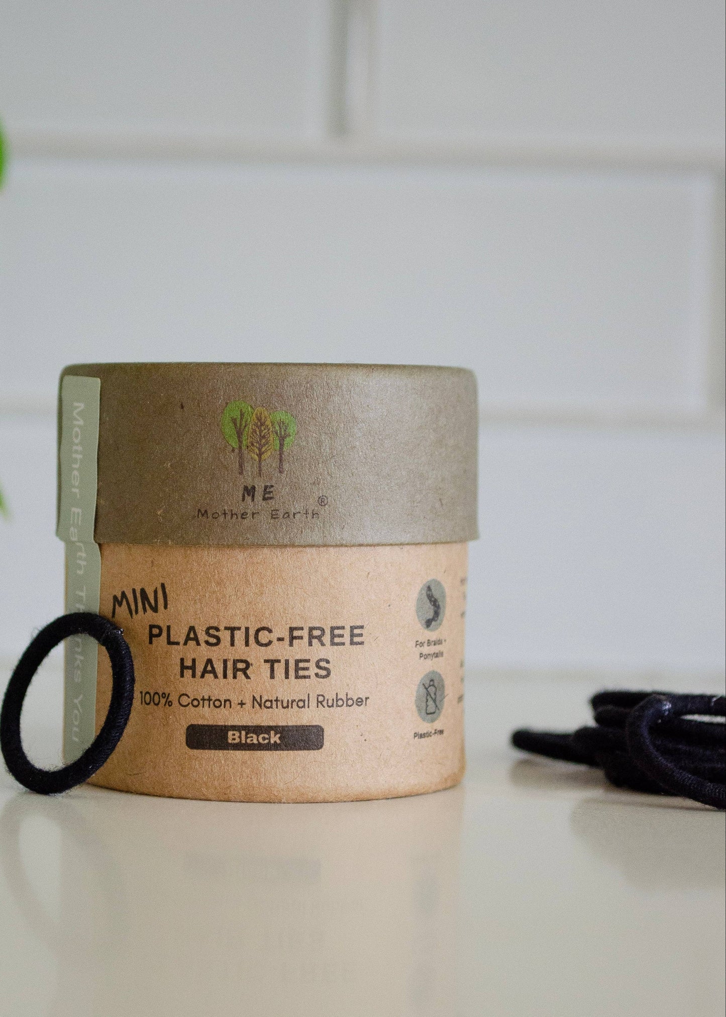 Mini Plastic-Free Hair Ties