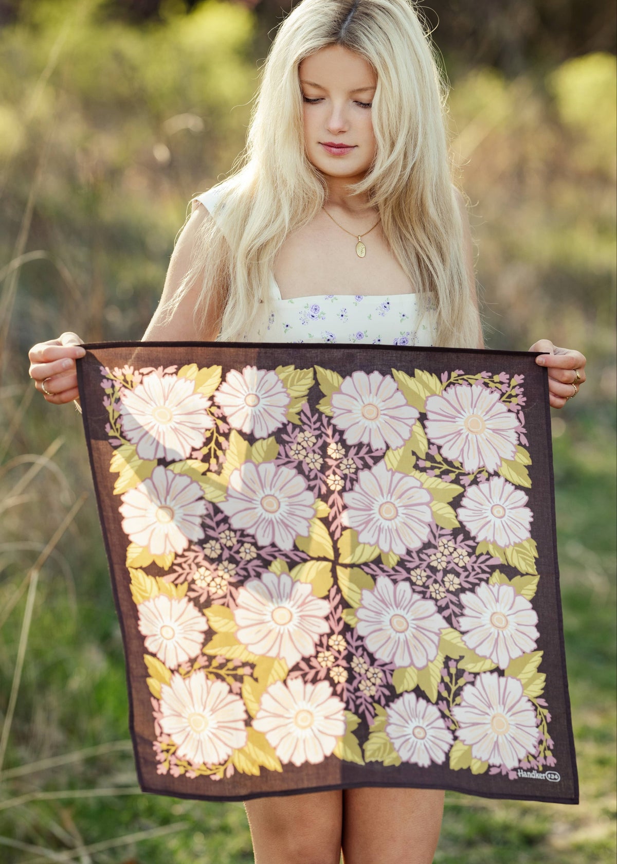 No. 134 Violet Bandana