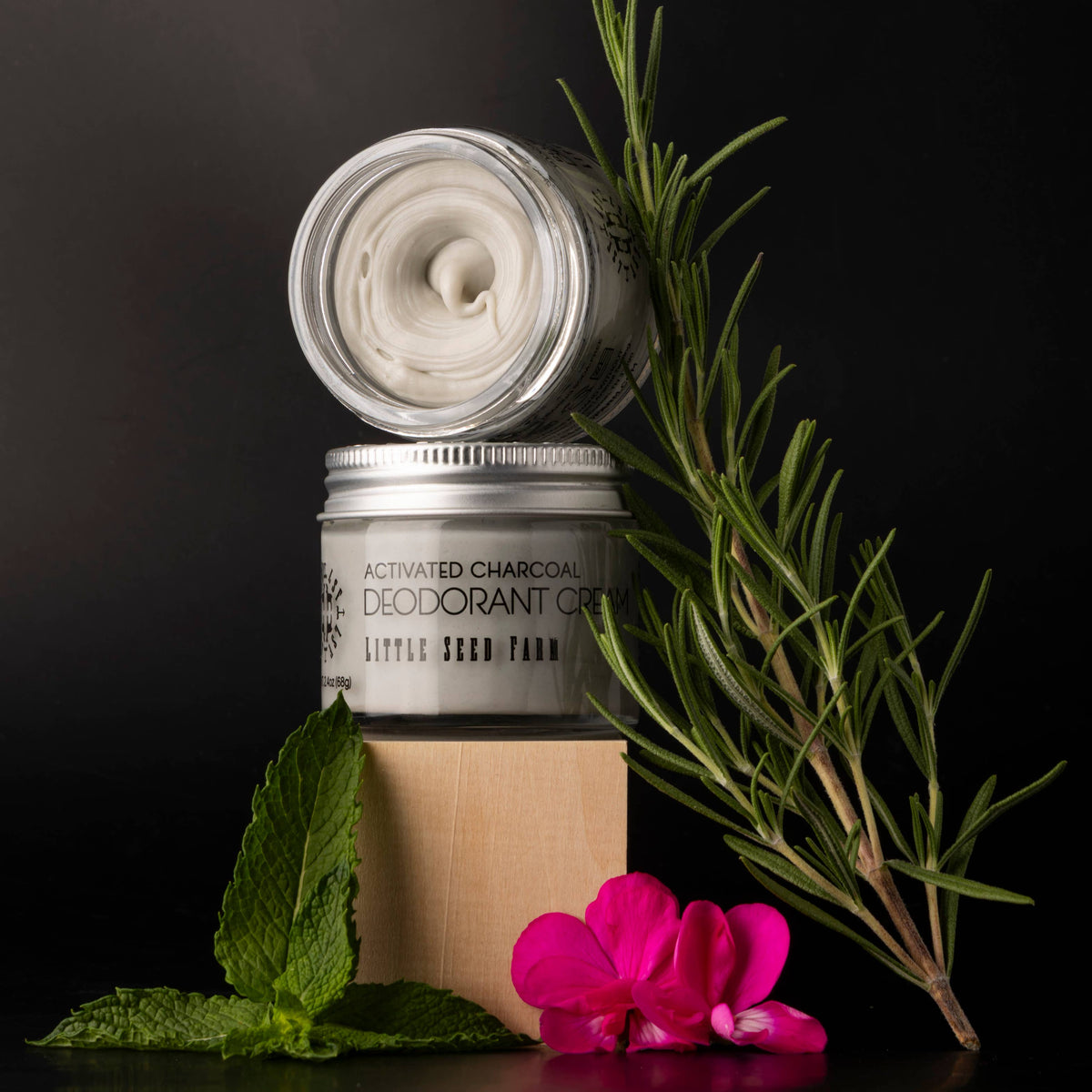 Little Seed Farm Activated Charcoal Deodorant Cream