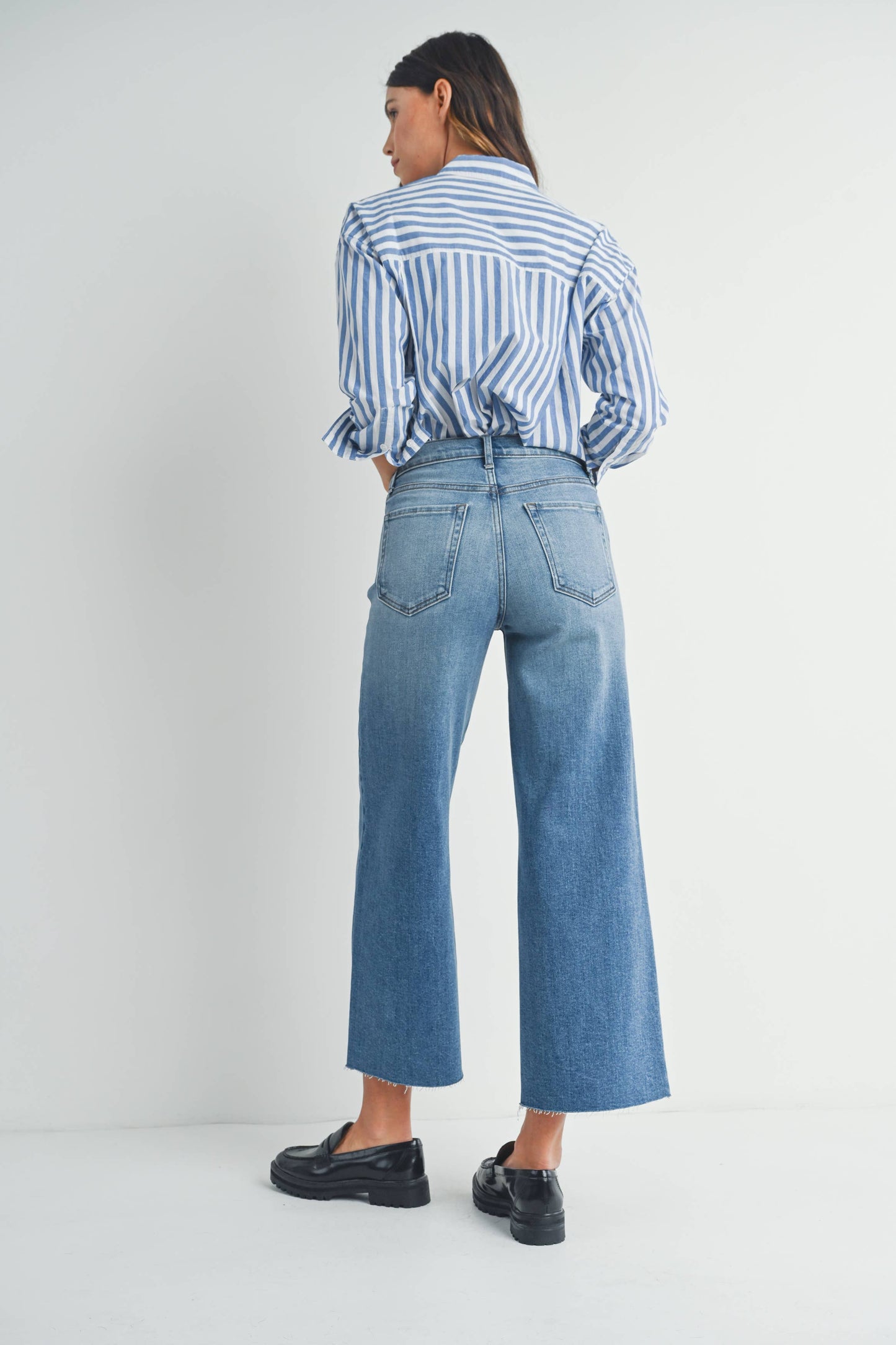 Wide Leg Straight Leg