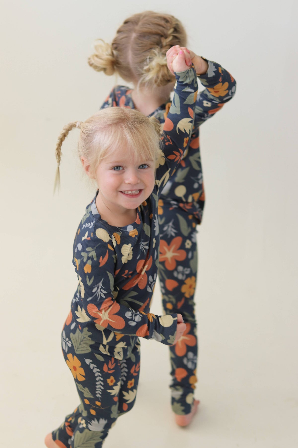 Falling Leaves Two-Piece Pajamas