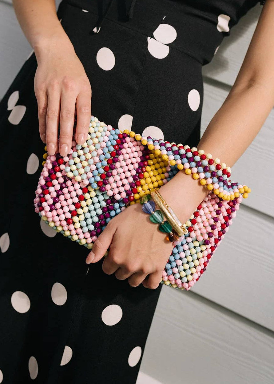 Holi Beaded Bag