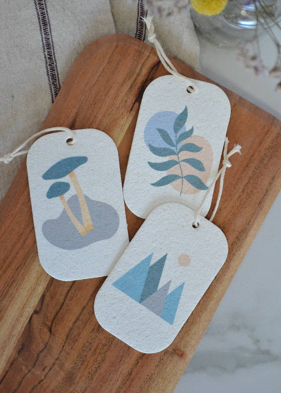 Pop Up Dish Sponges 3-Pack | Compostable + Zero Waste: Forest Collection