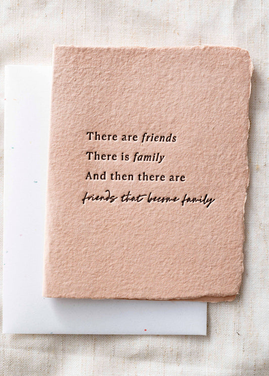 Friends that are Family Friendship Greeting Card