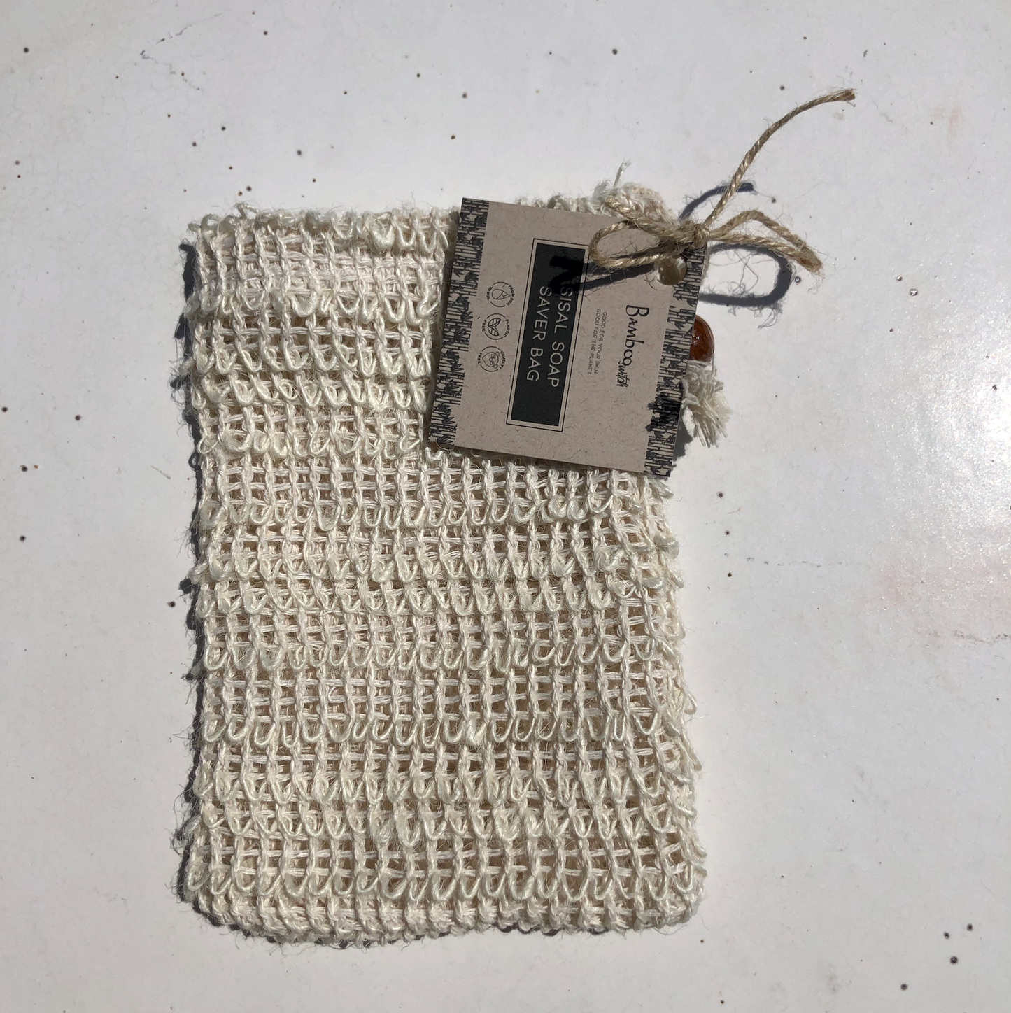 Compostable Sisal Soap Saver Bag | Soap Bestseller