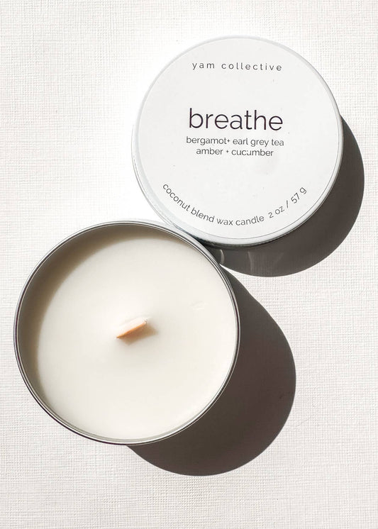 Breathe Candle Tin 2oz