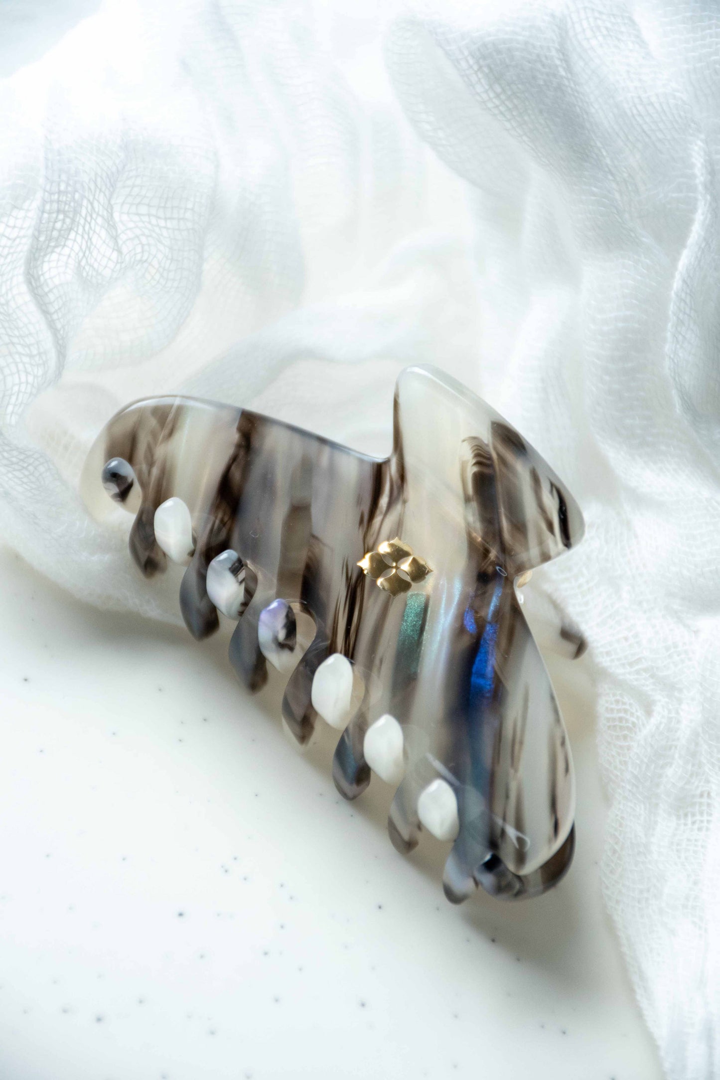 Mini Hair Claw -Phantom Quartz