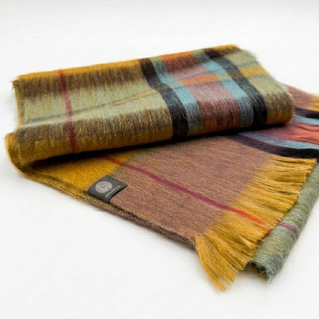 Sundown Alpaca Tartan Scarf