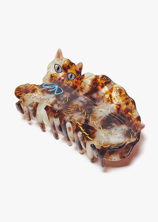Calico Kitty Claw Clip