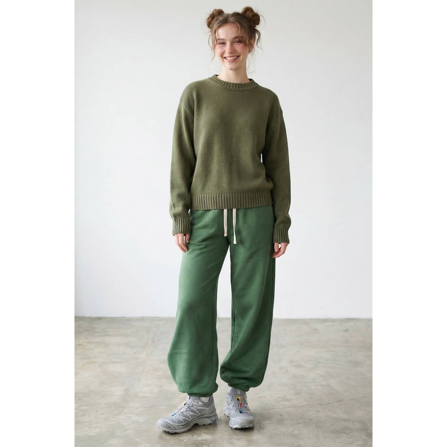 Jenny Sweater-Olive