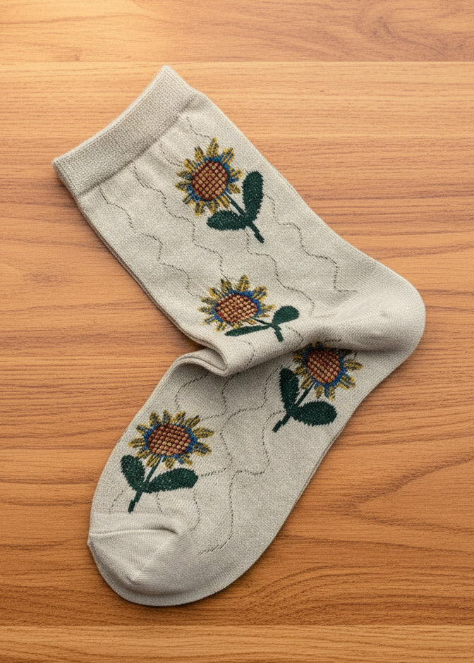 Fern  Shimmer Socks