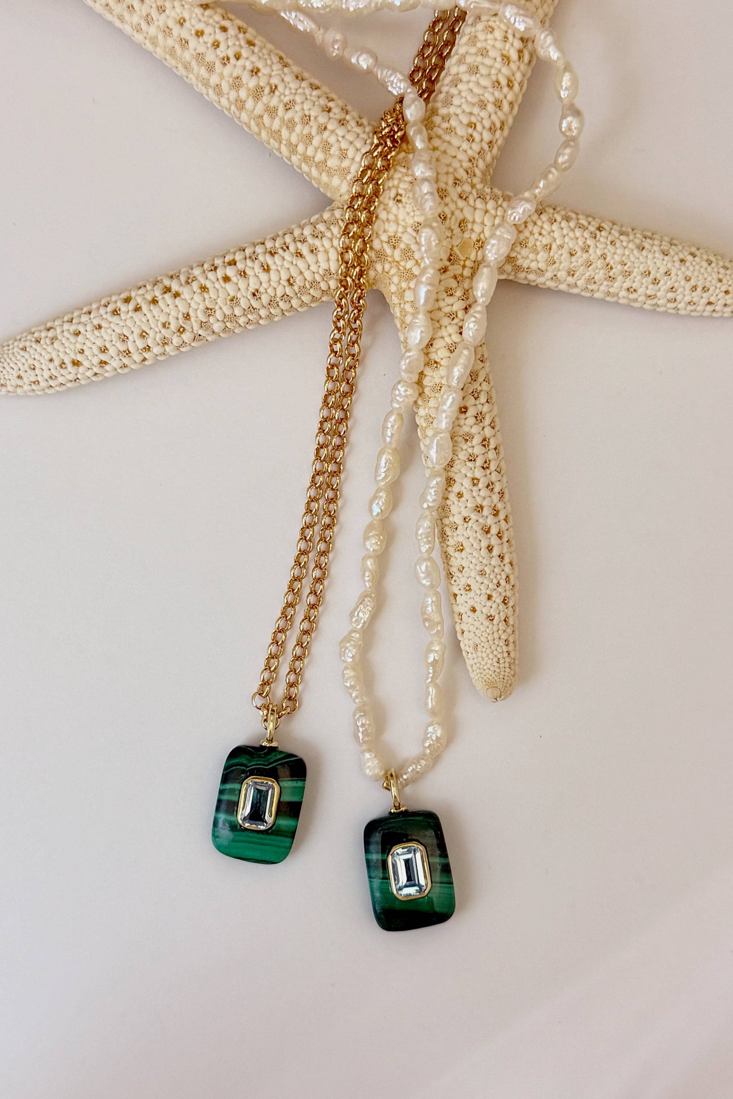 Summer Necklace: Pearls