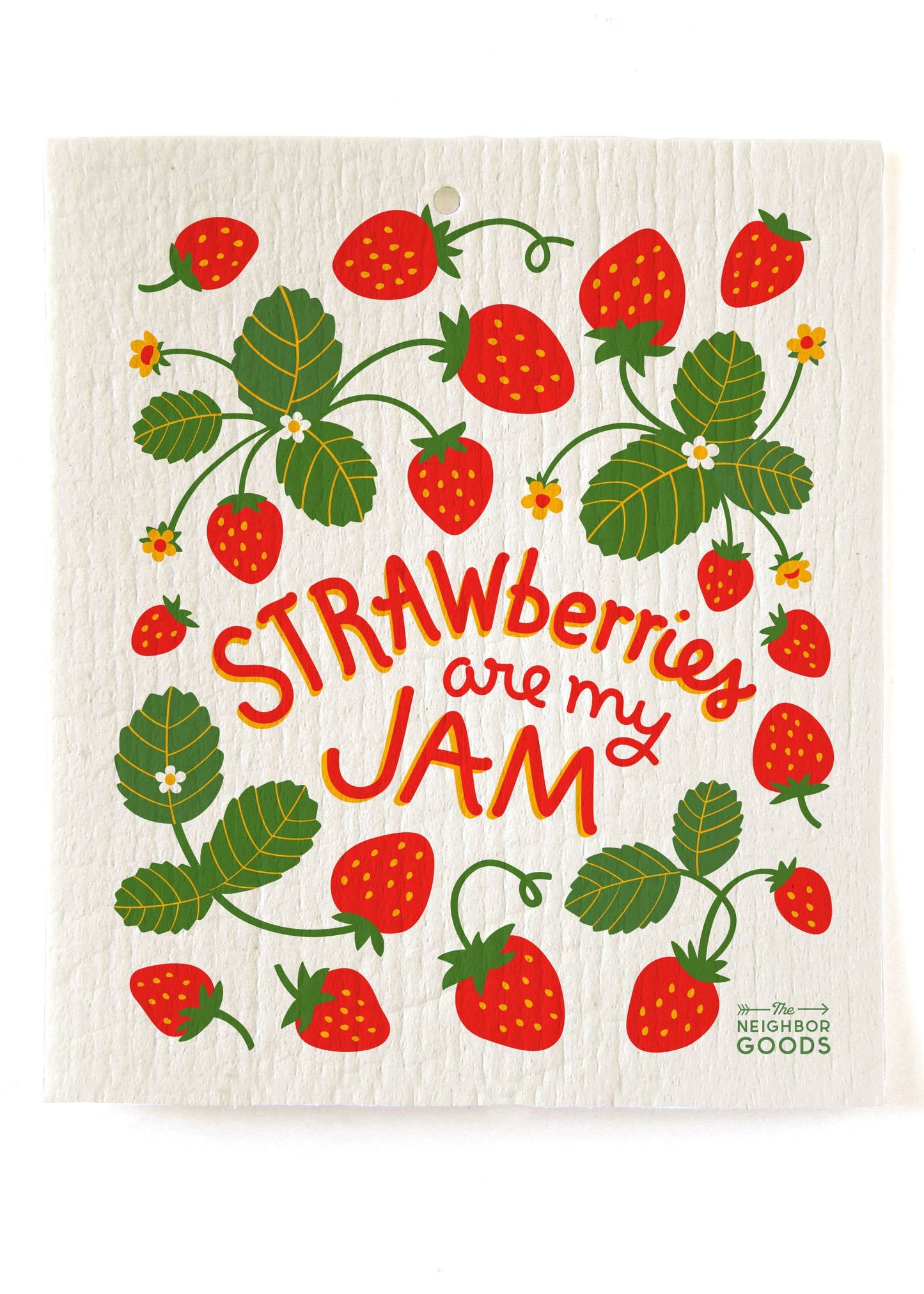 Strawberry Sponge Cloth