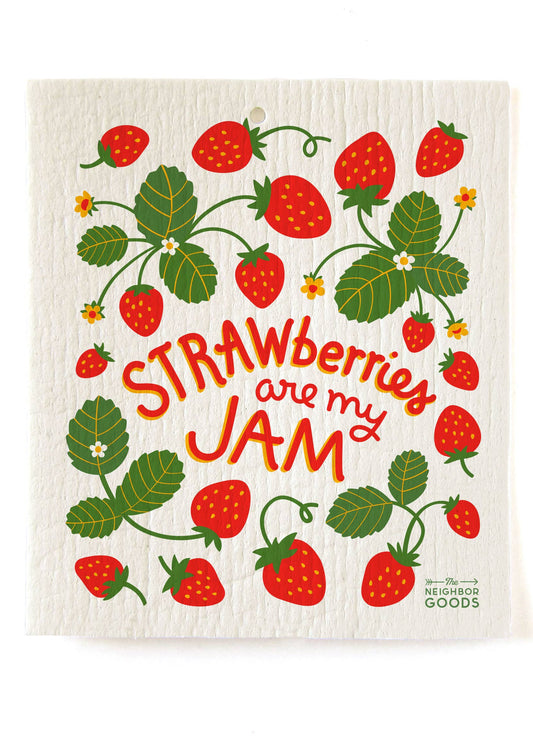 Strawberry Sponge Cloth