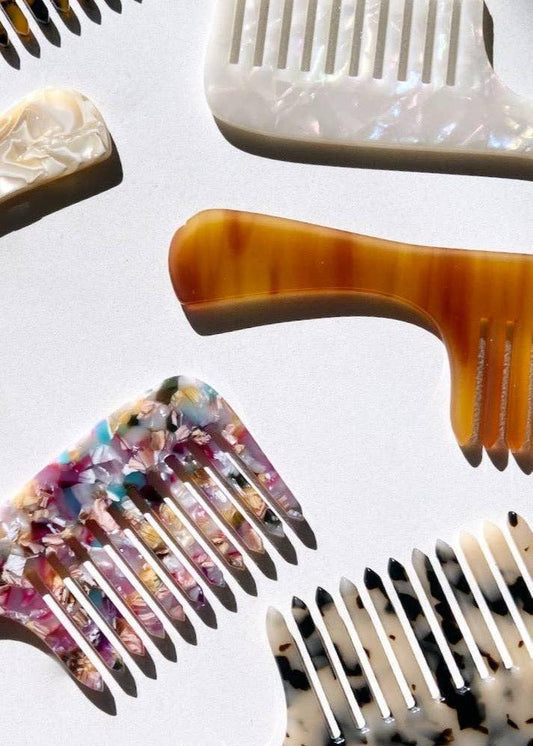 Wide Tooth Acetate Hair Comb