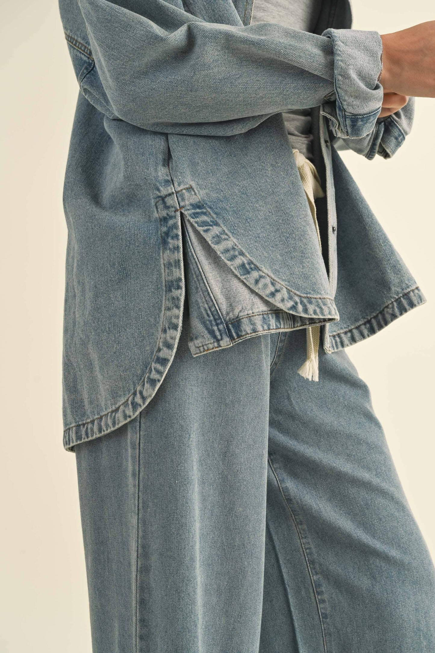 Denim Shacket