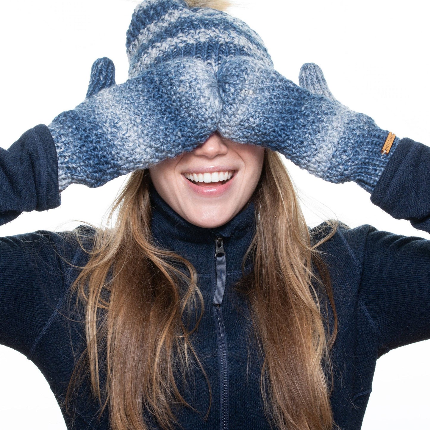 Early Rise Navy Mittens