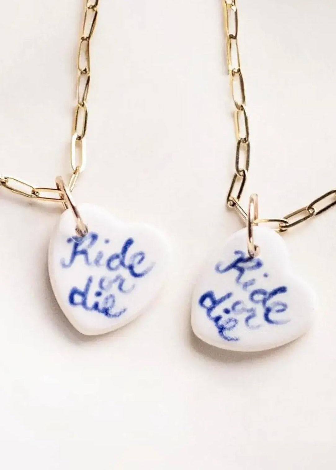 Ride or Die Ceramic Charm Set