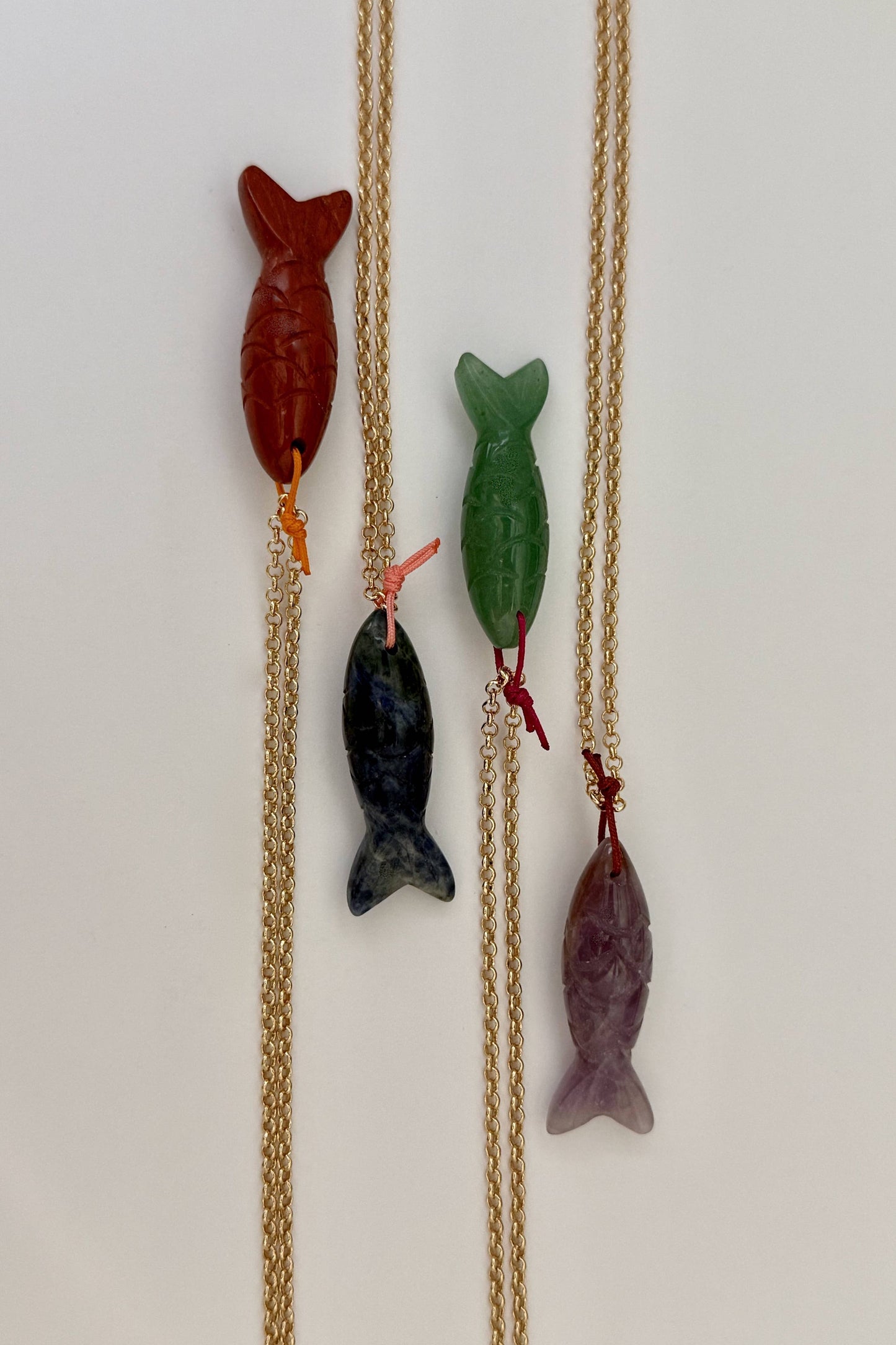 Menali Necklace: Green venturine
