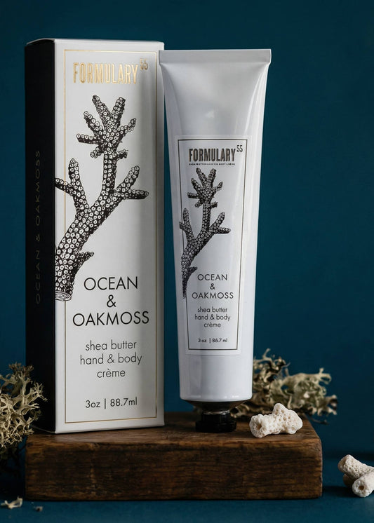 Ocean & Oakmoss - Shea Butter Hand and Body Creme Tube