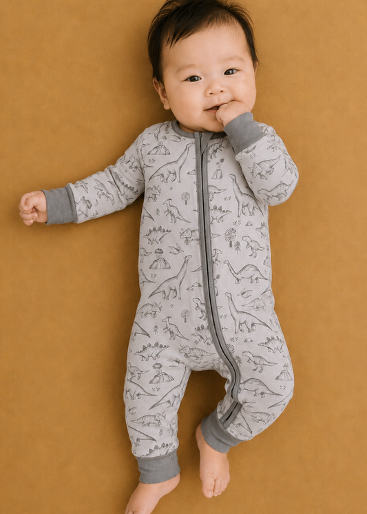 Dino Doodles Bamboo Sleeper