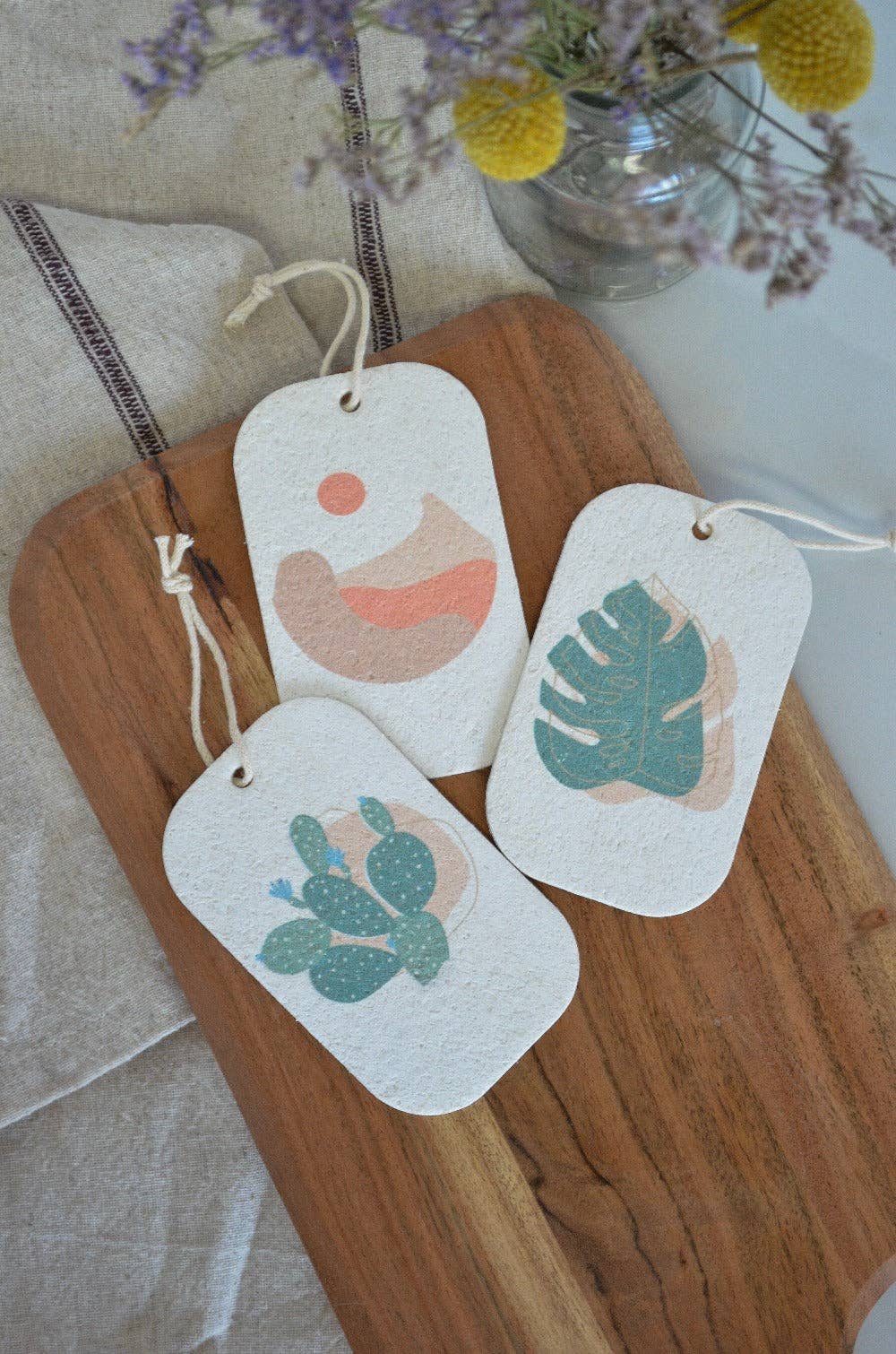 Pop Up Dish Sponges 3-Pack | Compostable + Zero Waste: Forest Collection