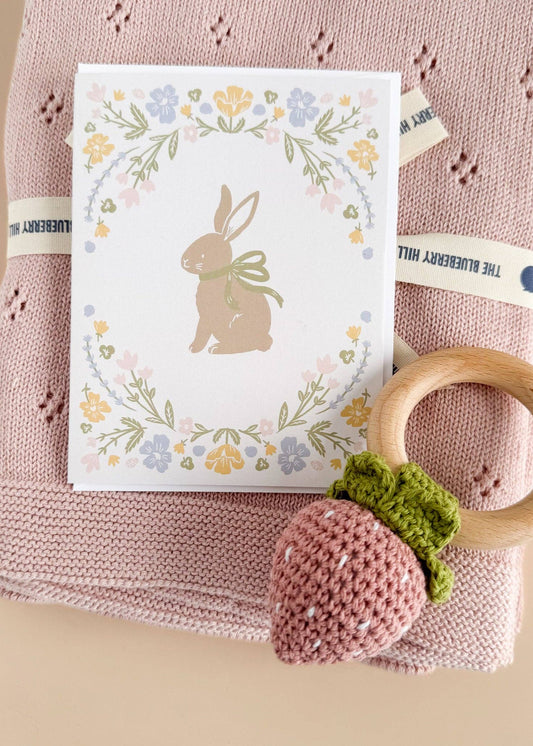 New Baby Bunny Card