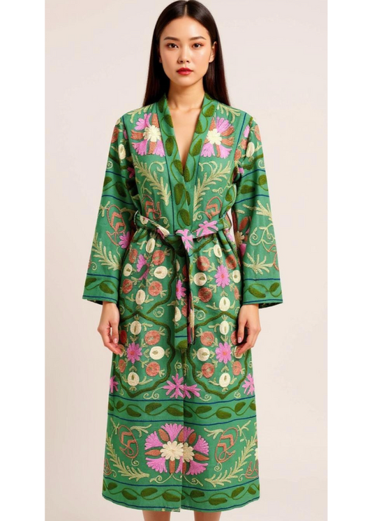 Suzy Robe-Green