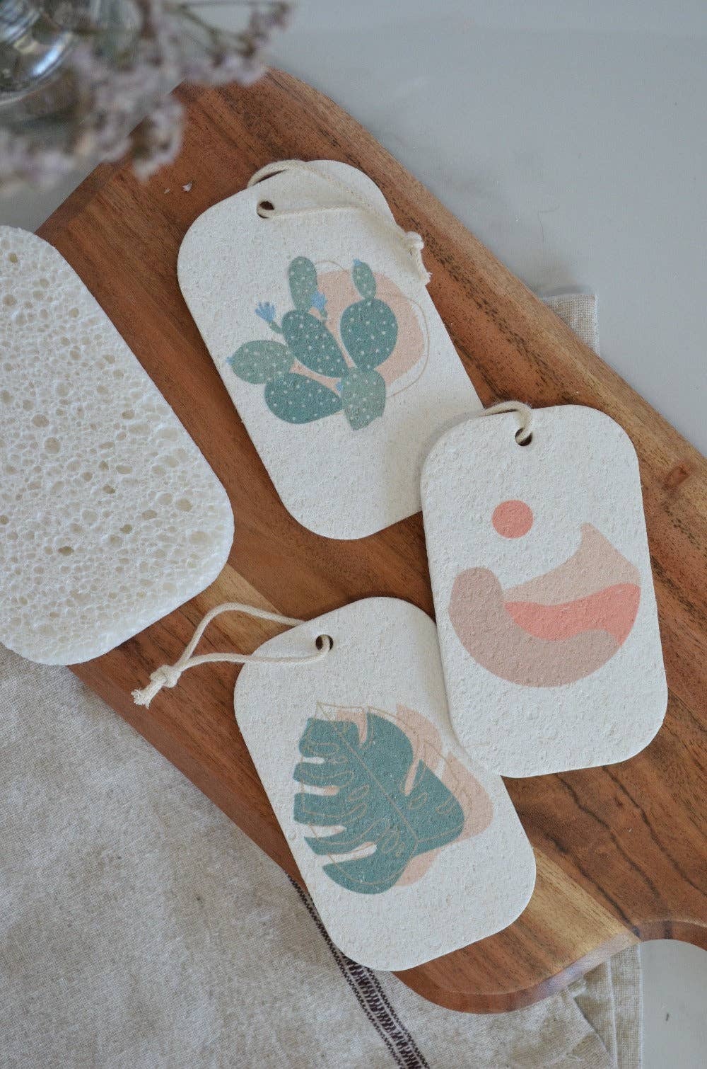 Pop Up Dish Sponges 3-Pack | Compostable + Zero Waste: Forest Collection