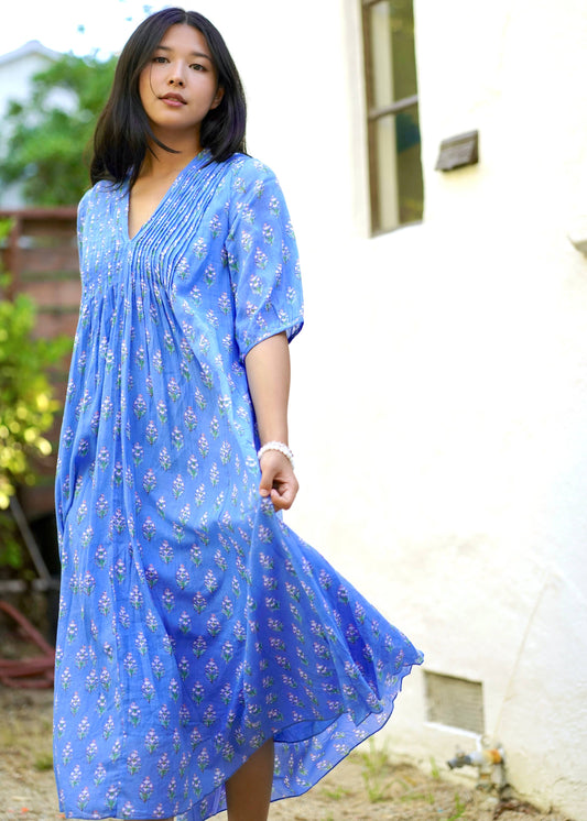 Sky Dress-Cornflower