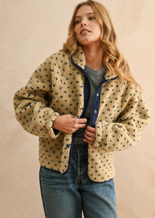 Dotty Sherpa Jacket