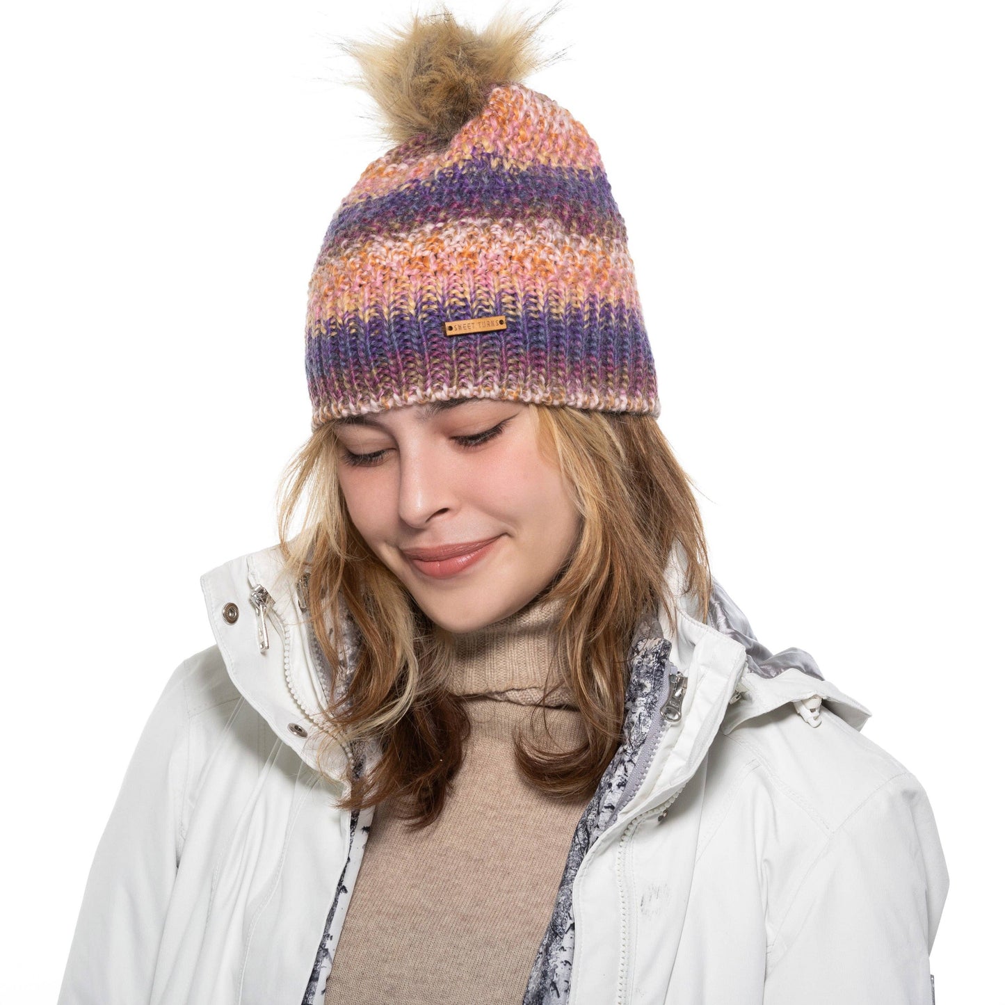 Early Rise Beanie in Pink