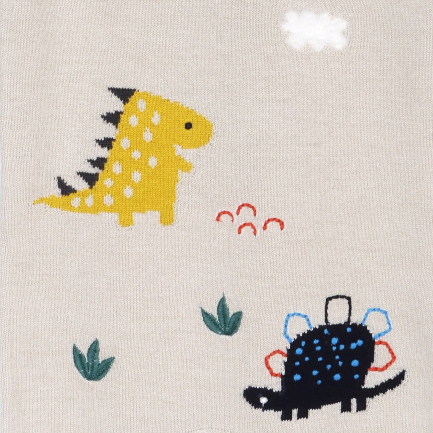 Dinosaur Knit Jumpsuit