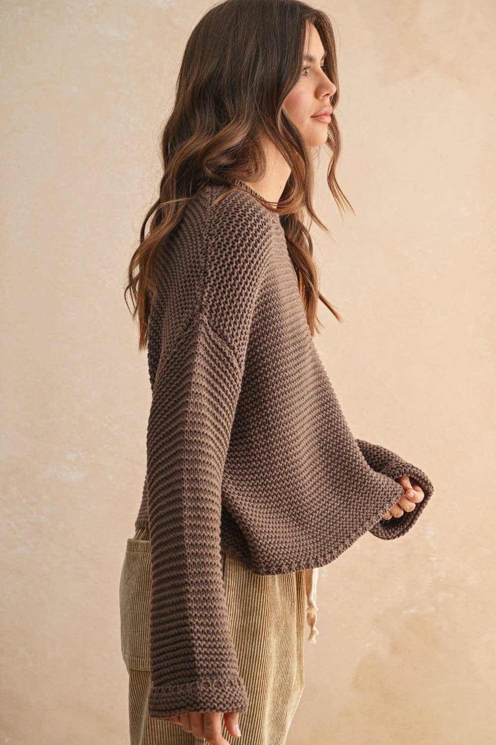 Lexi Sweater- Chocolate