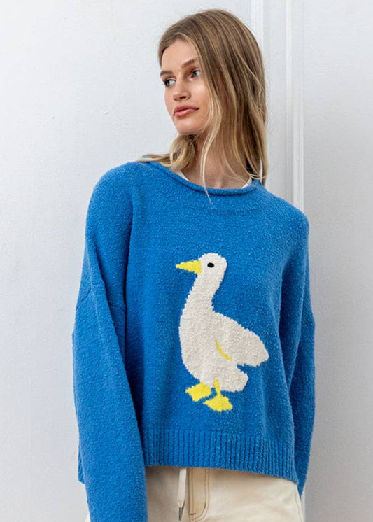 Feeling Ducky Sweater
