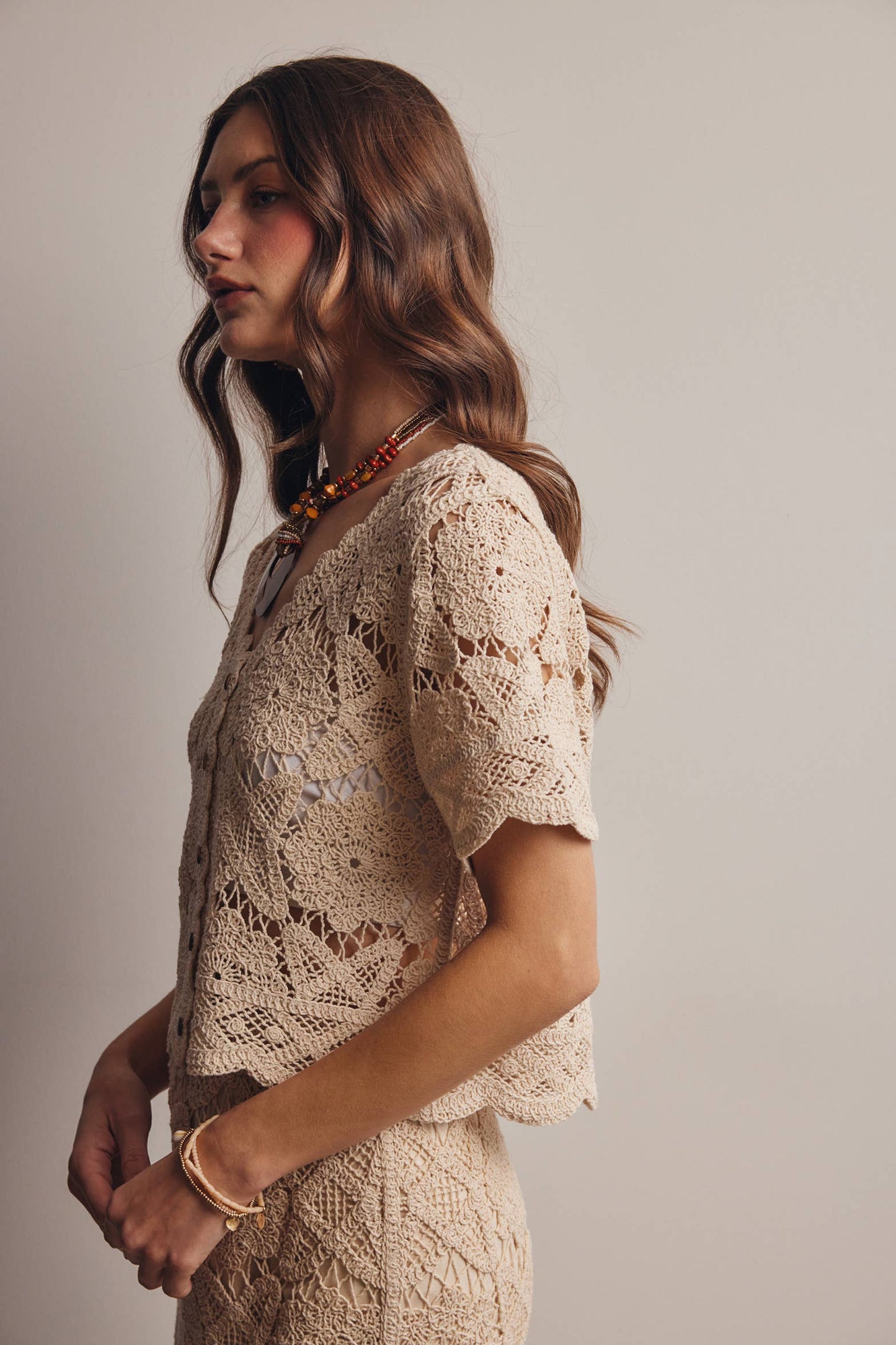 Julia Crochet Top